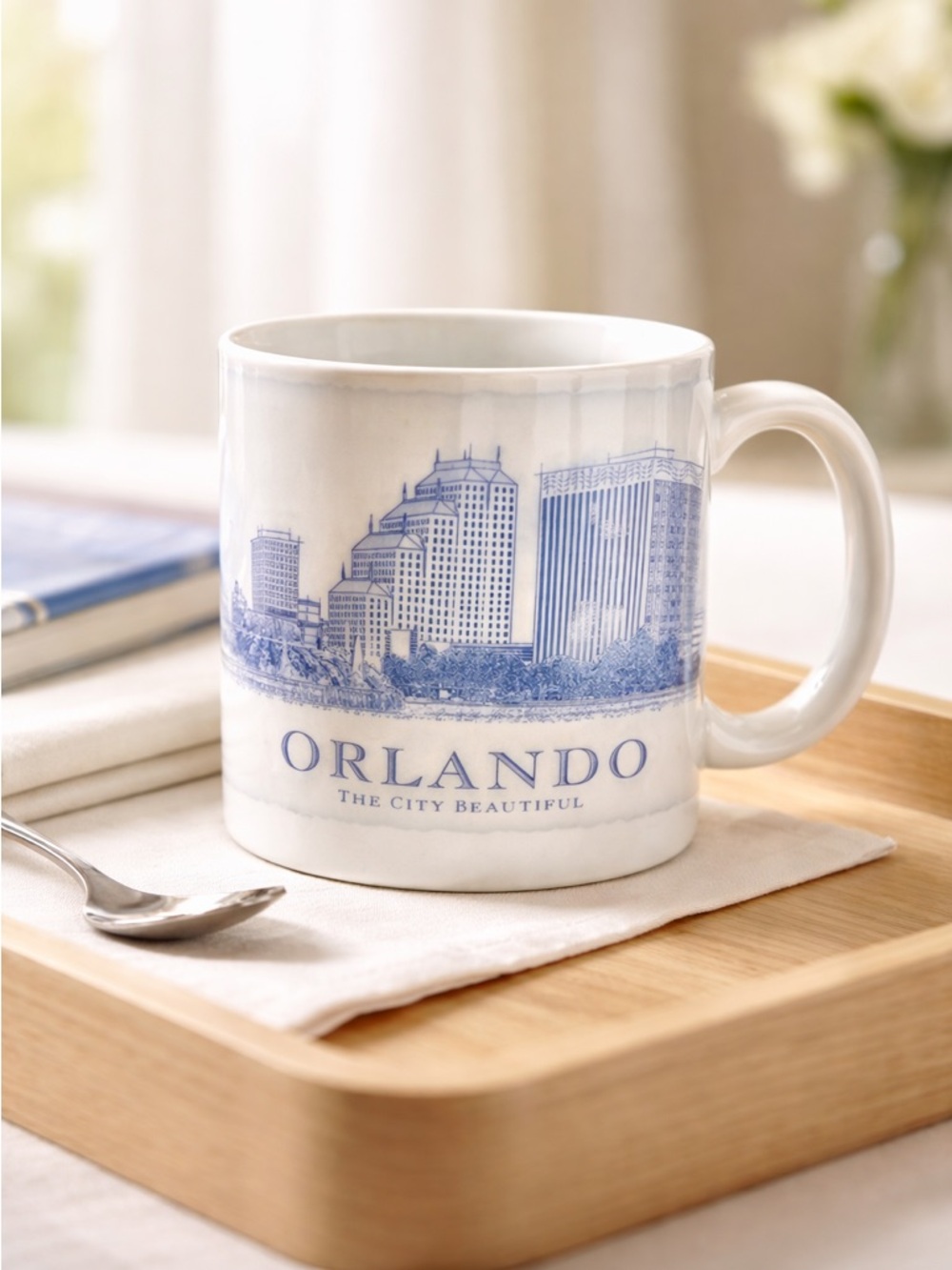 VINTAGE 2006 Starbucks Architect Series ORLANDO Coffee Tea Cup Mug - 18oz